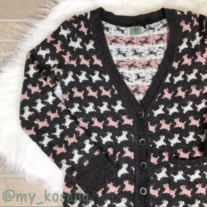 ⬇️$30 Anthopologie HWR Monogram Dog Trot Cardigan